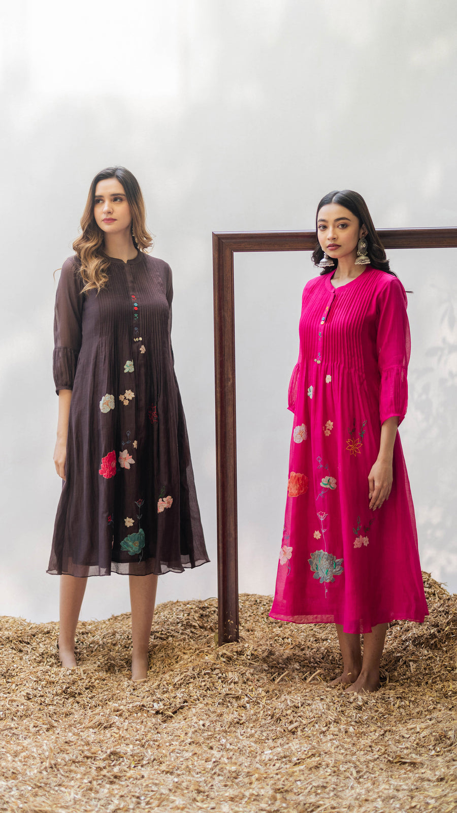 Zeba Mul Chanderi Tunic