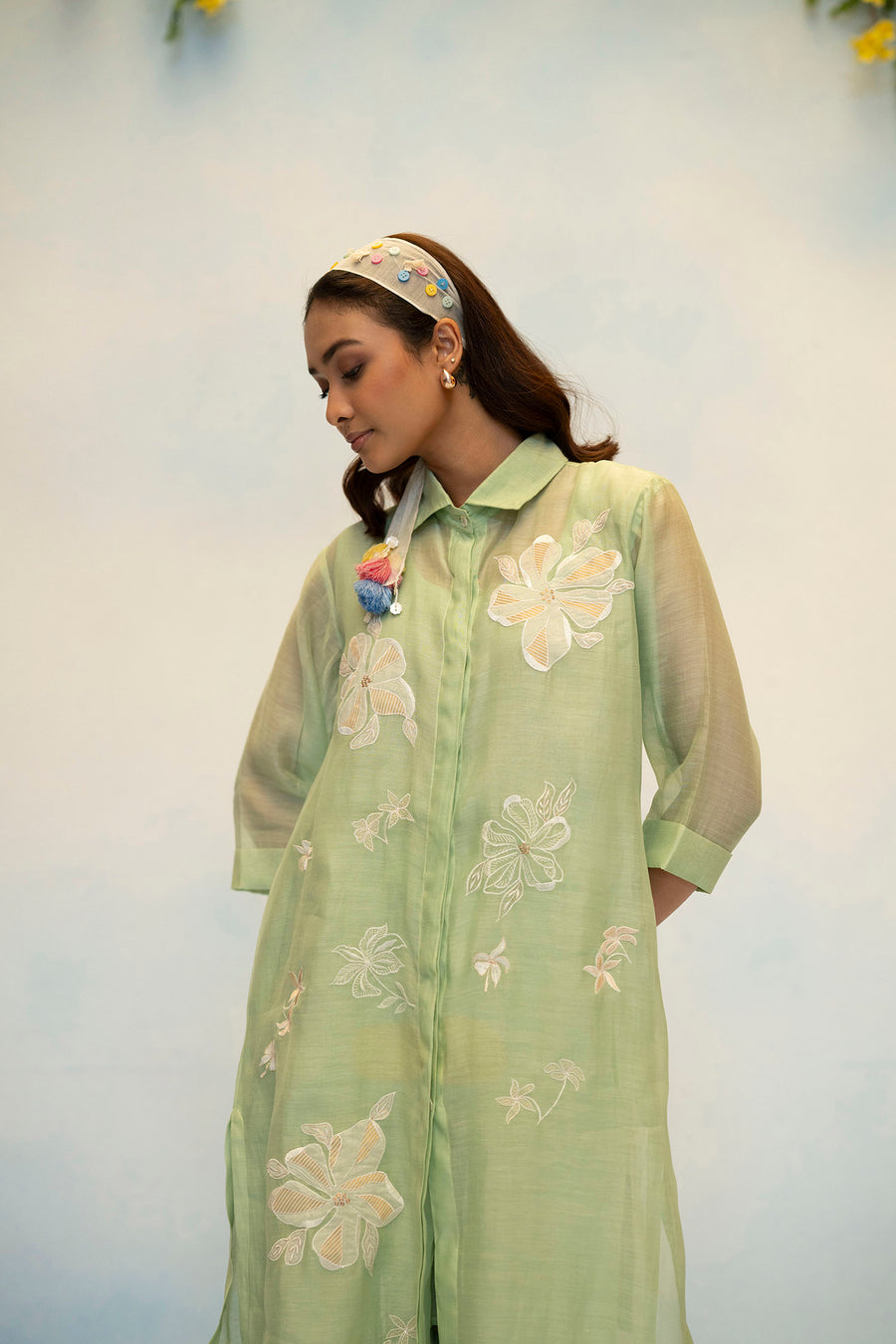 Zara Mul Chanderi Co-ord Set