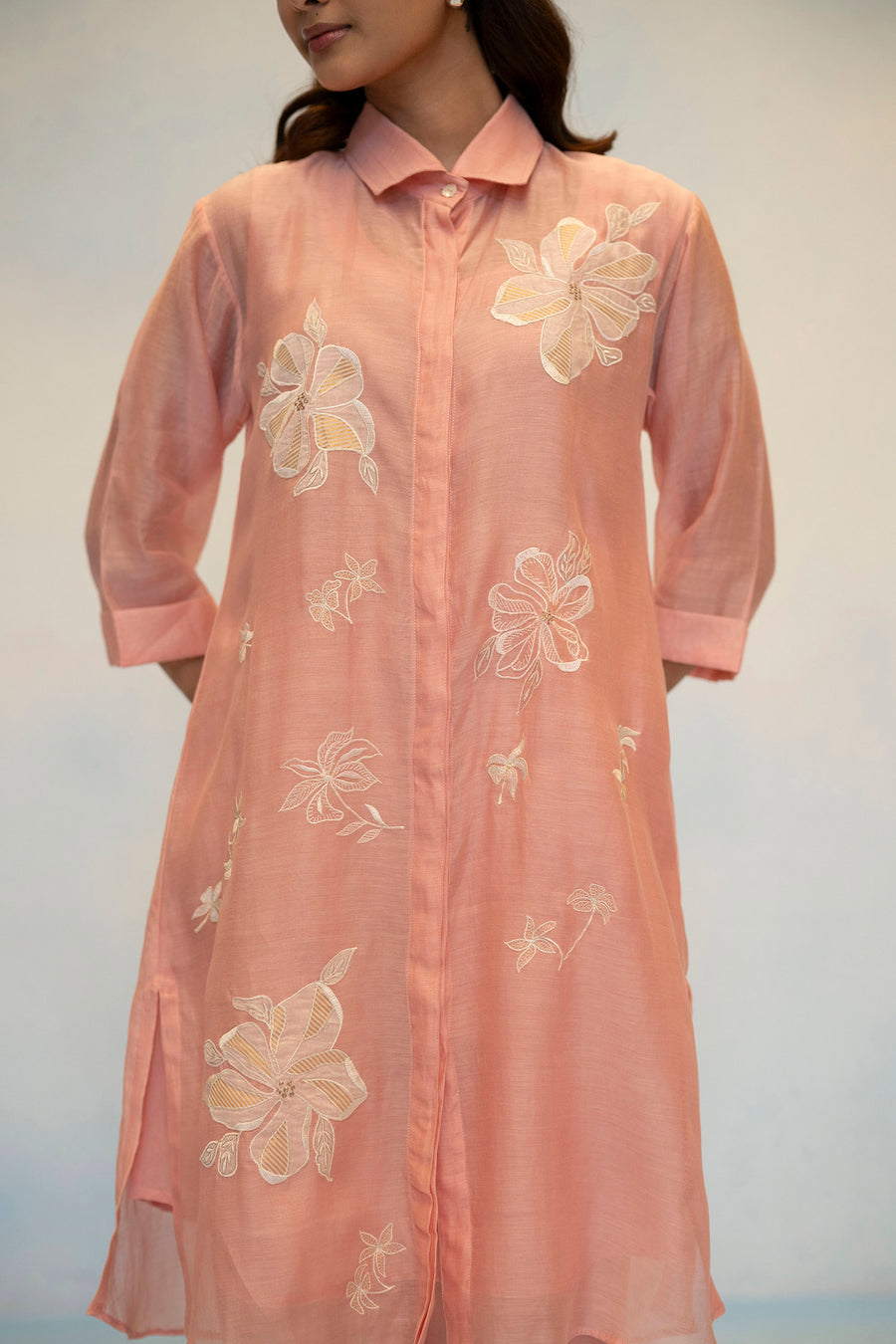 Zara Mul Chanderi Co-ord Set