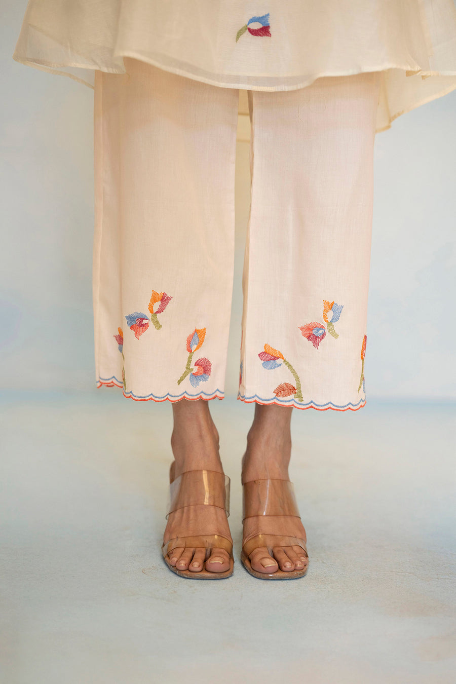 Aab Mul Chanderi Co-ord Set