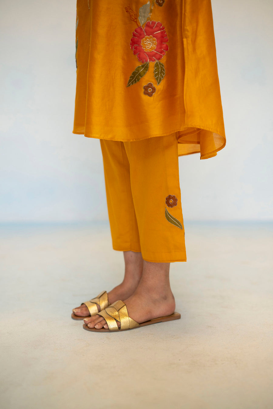 Gul Silk Chanderi Co-ord Set