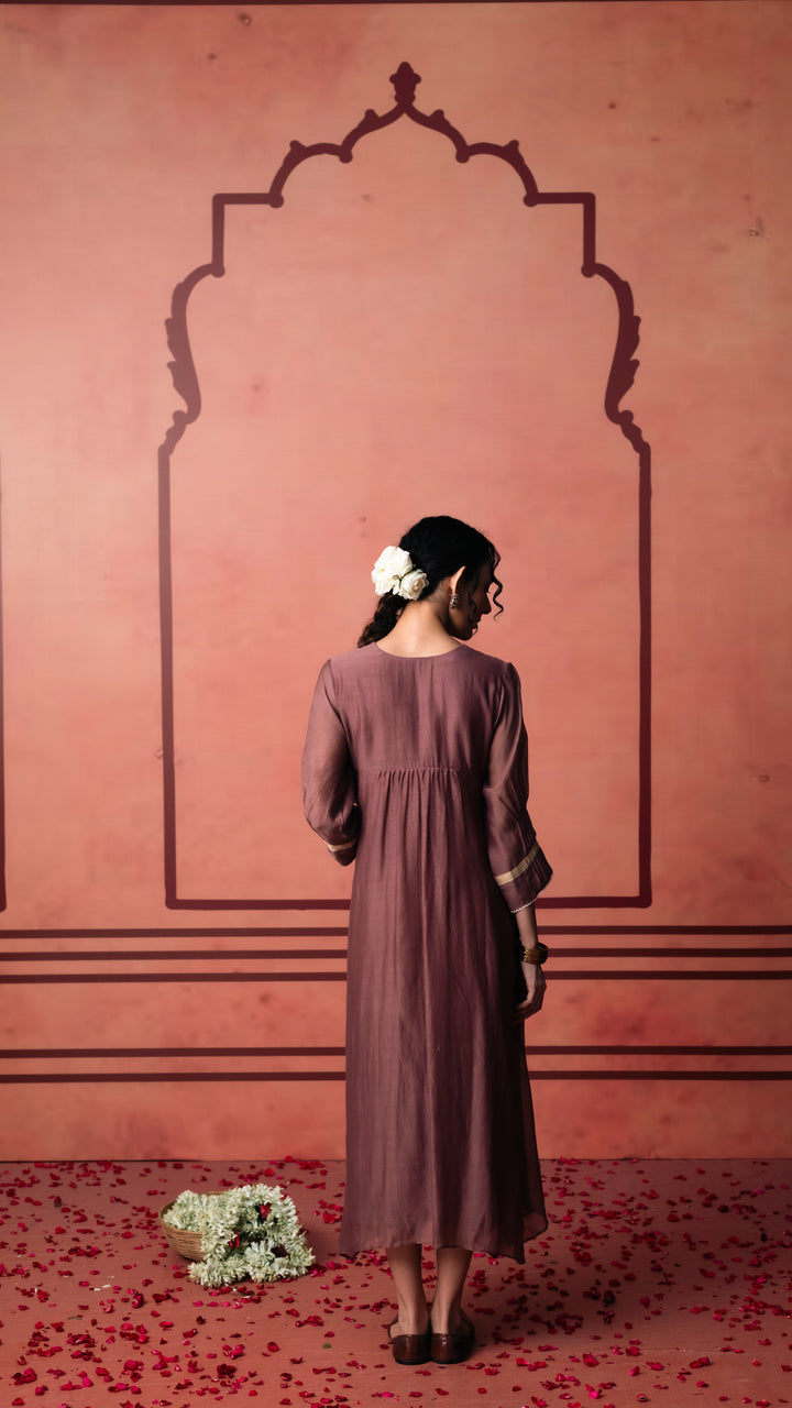 Niva Tunic Set (Brown)