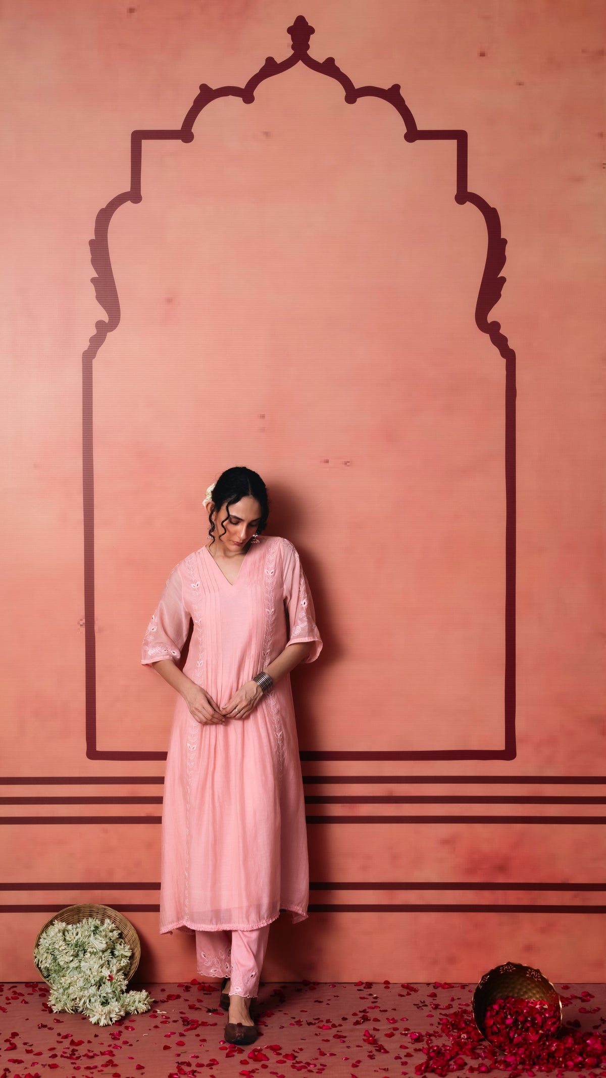 Kaia Tunic Set (Pink)