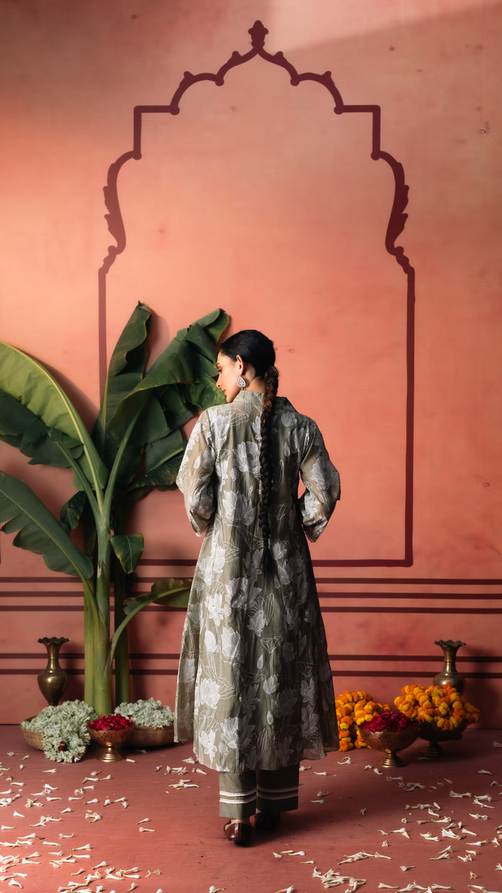 Seher Tunic Set (Green)