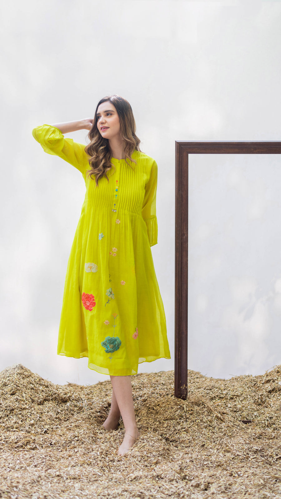 Zeba Mul Chanderi Tunic