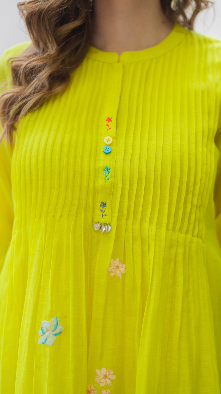 Zeba Mul Chanderi Tunic