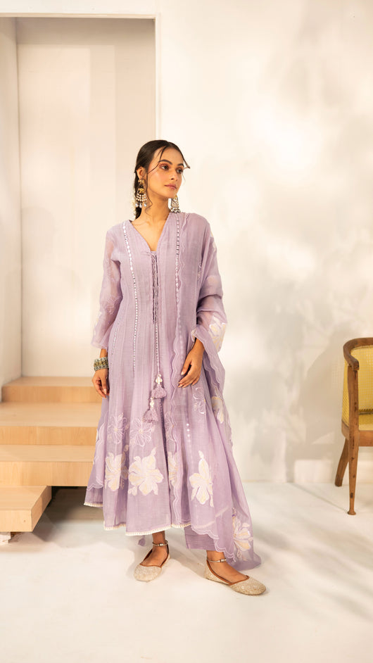 Zara Anarkali Set