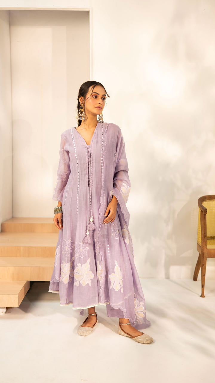 Zara Anarkali Set