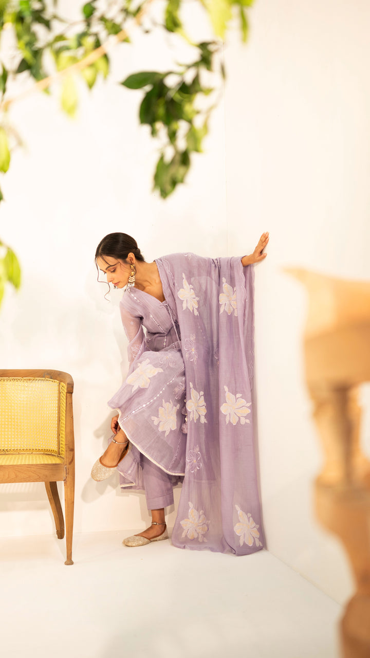 Zara Anarkali Set