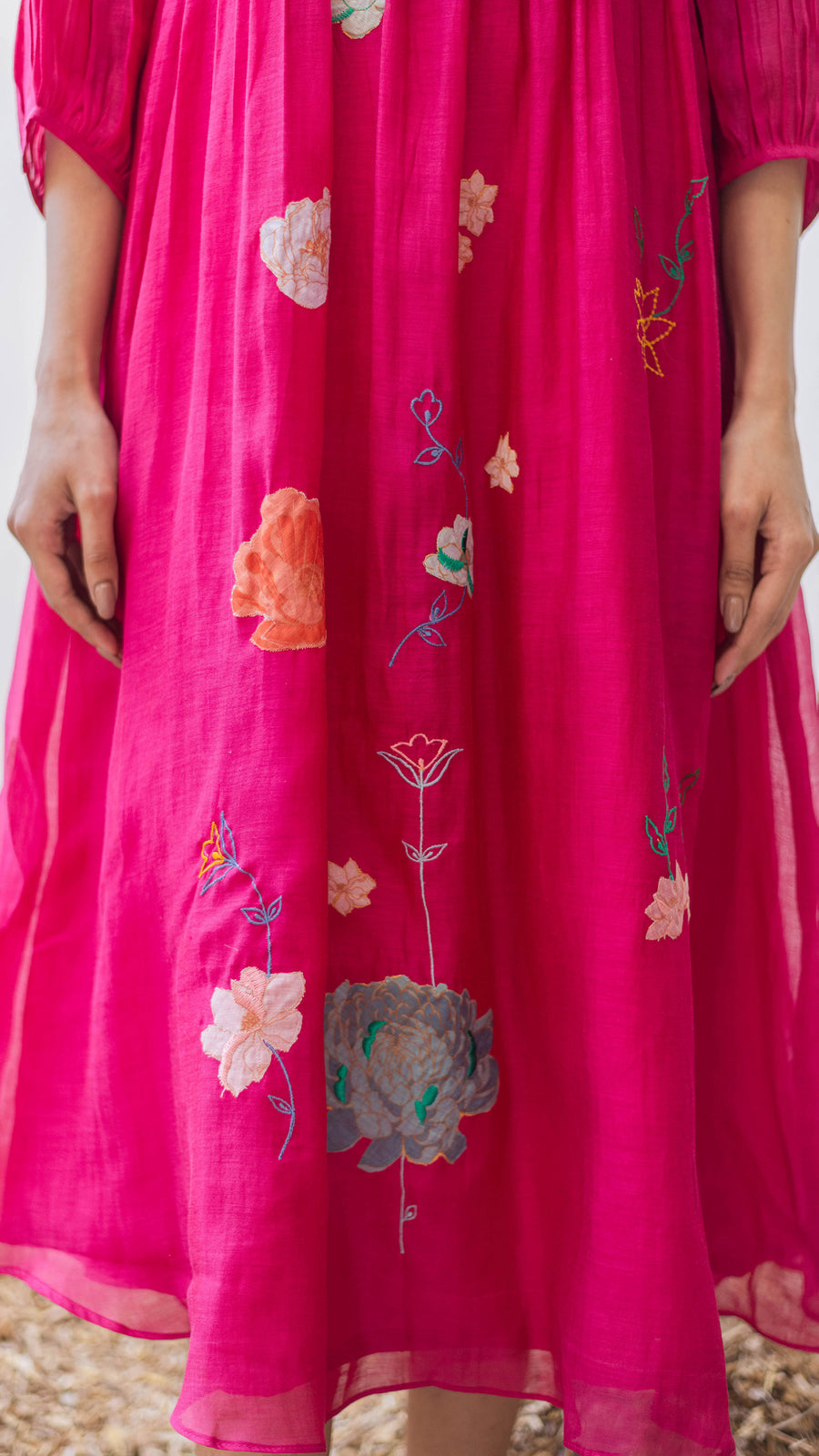 Zeba Mul Chanderi Tunic