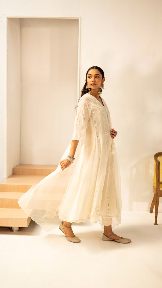 Zara Anarkali Set