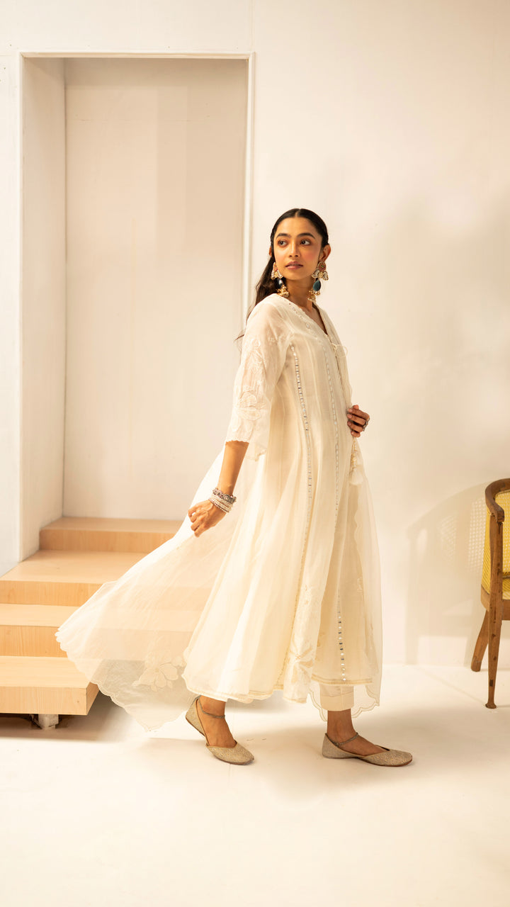 Zara Anarkali Set