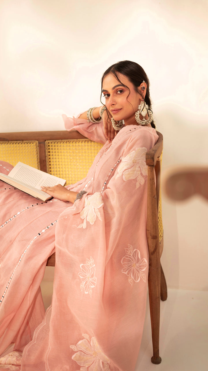 Zara Anarkali Set