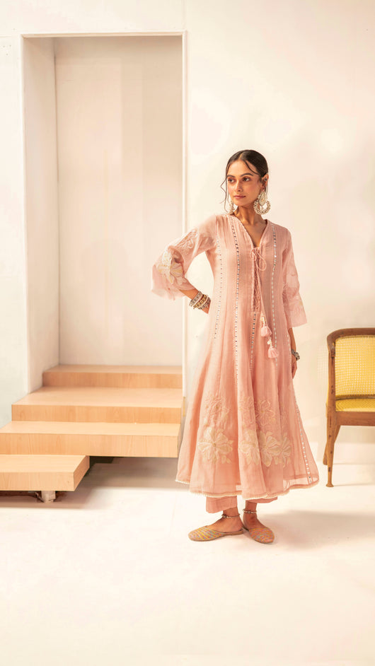 Zara Anarkali Set