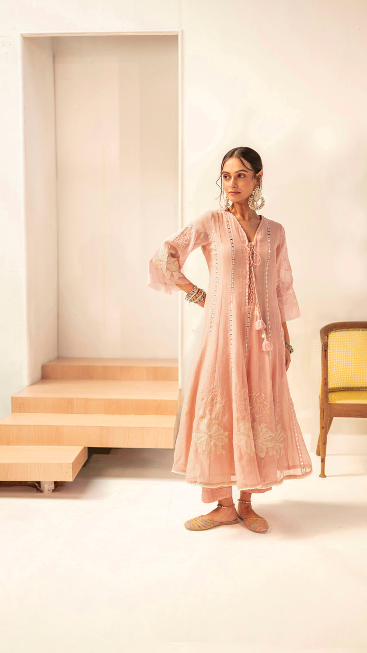 Zara Anarkali Set