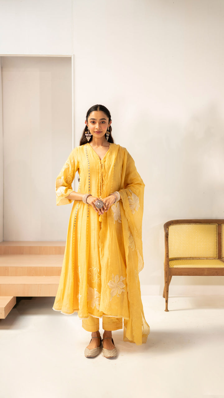 Zara Anarkali Set