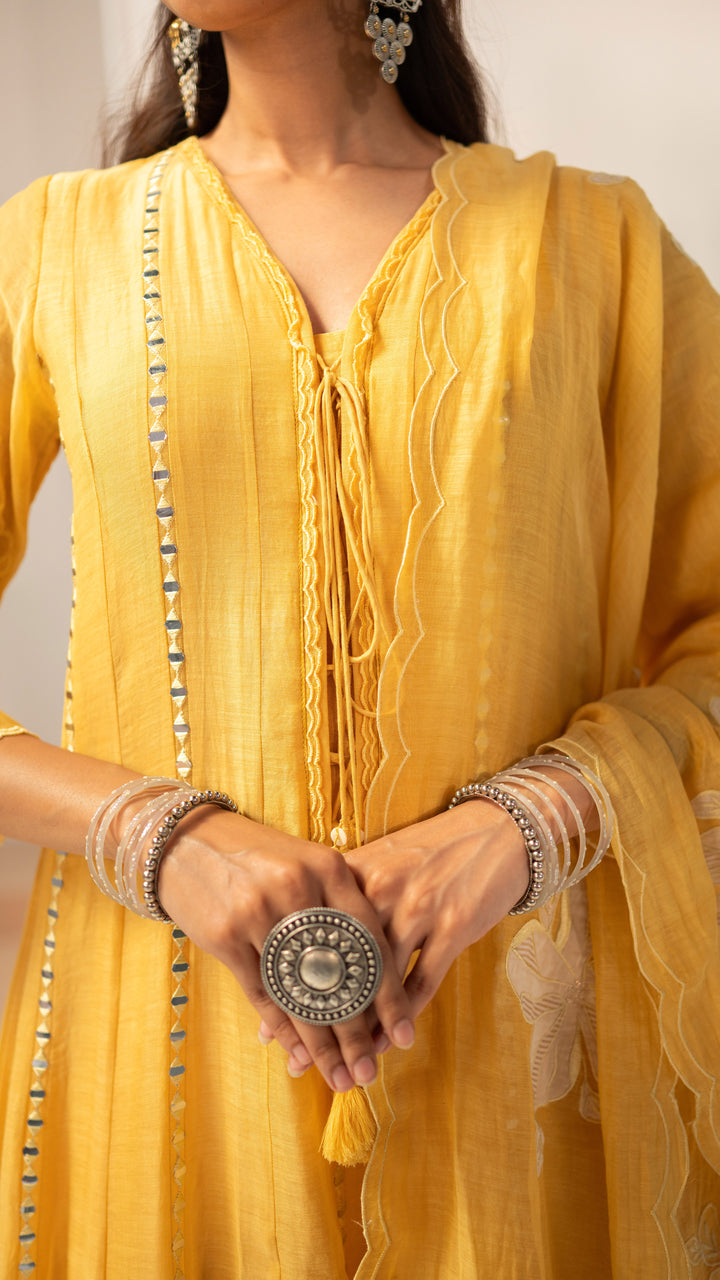 Zara Anarkali Set