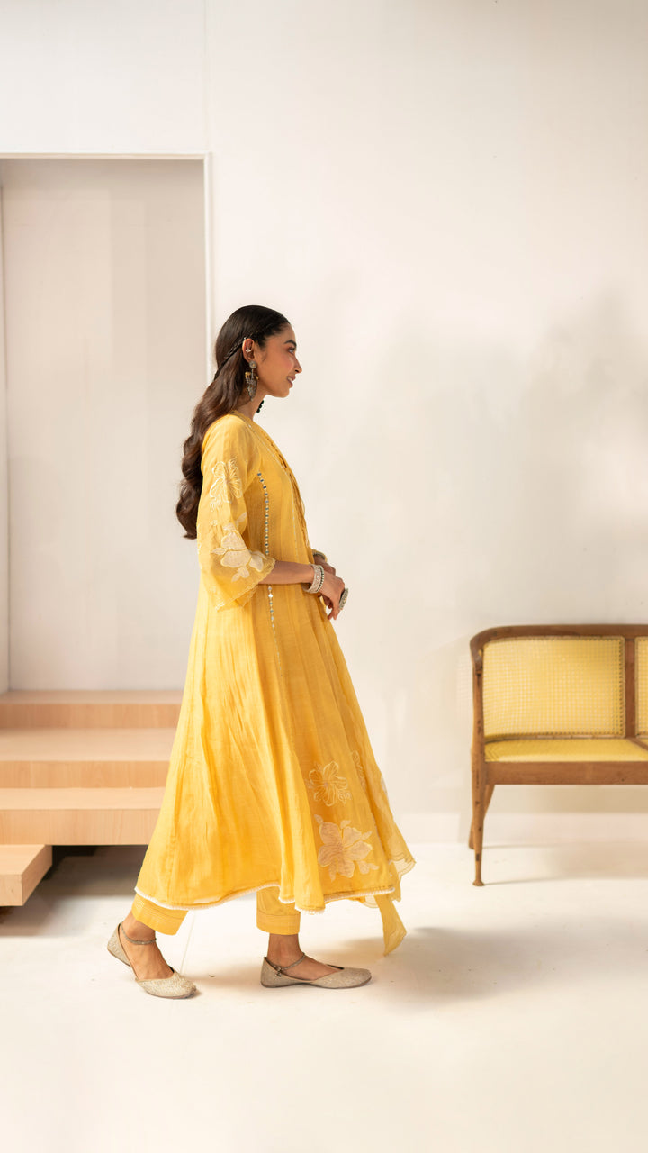 Zara Anarkali Set