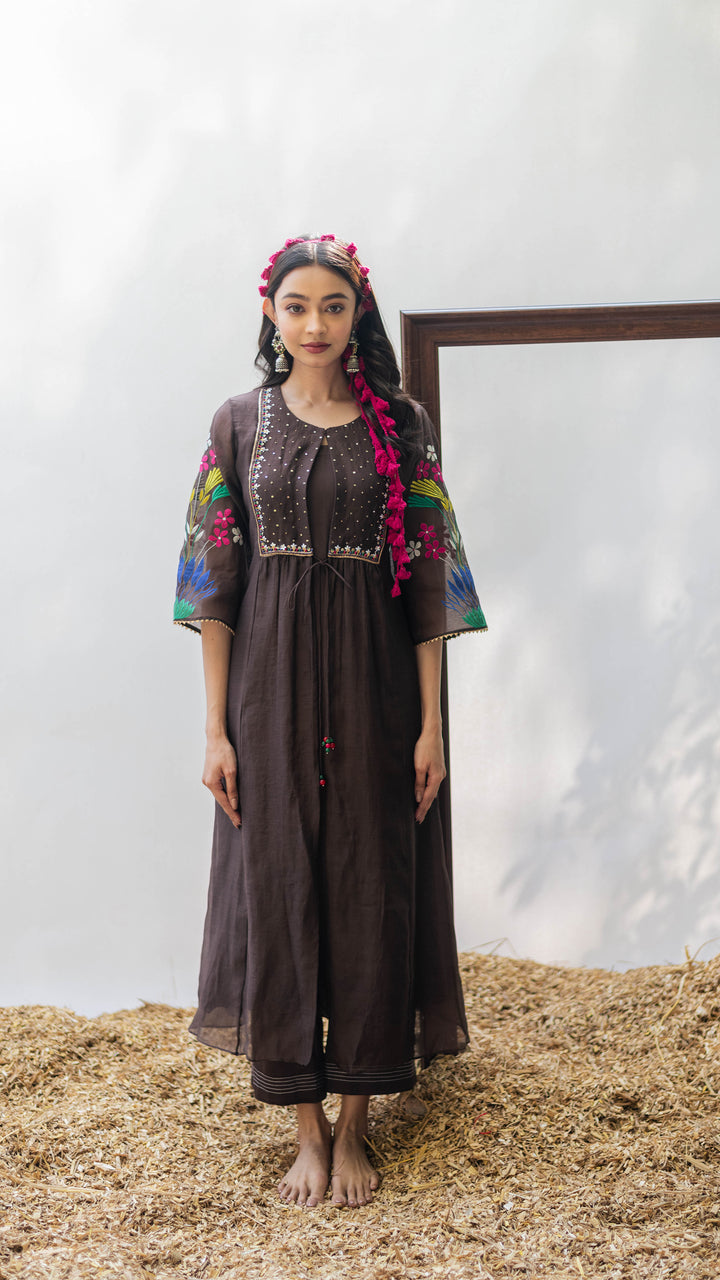 Zuri Jacket Tunic (Badami)