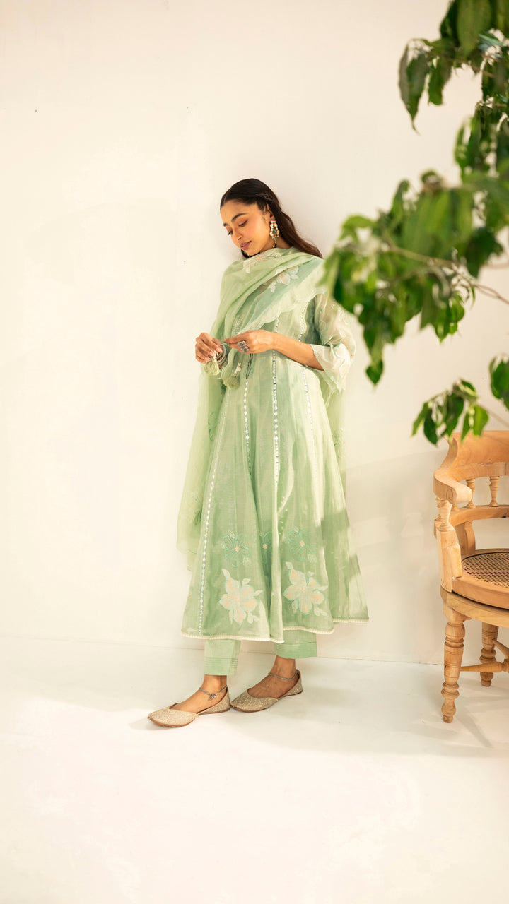 Zara Anarkali Set