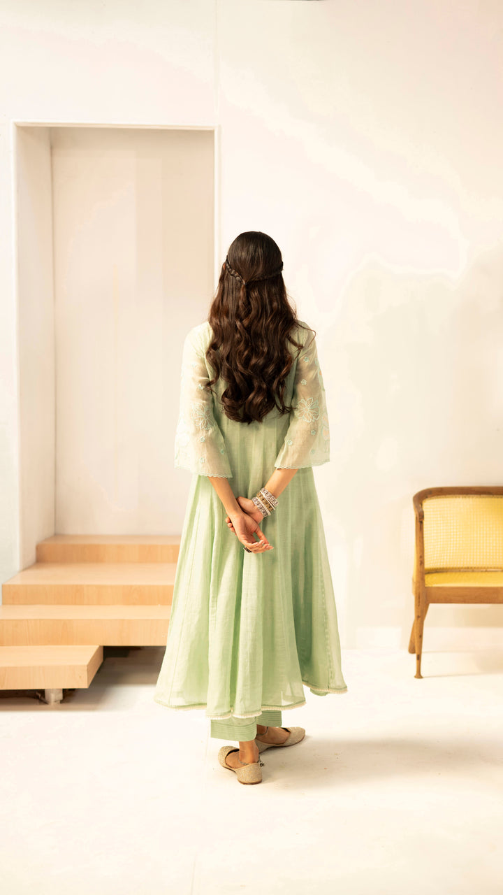 Zara Anarkali Set