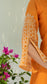 Dastak Anarkali Set (Burnt Orange)