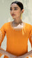 Dastak Anarkali Set (Burnt Orange)