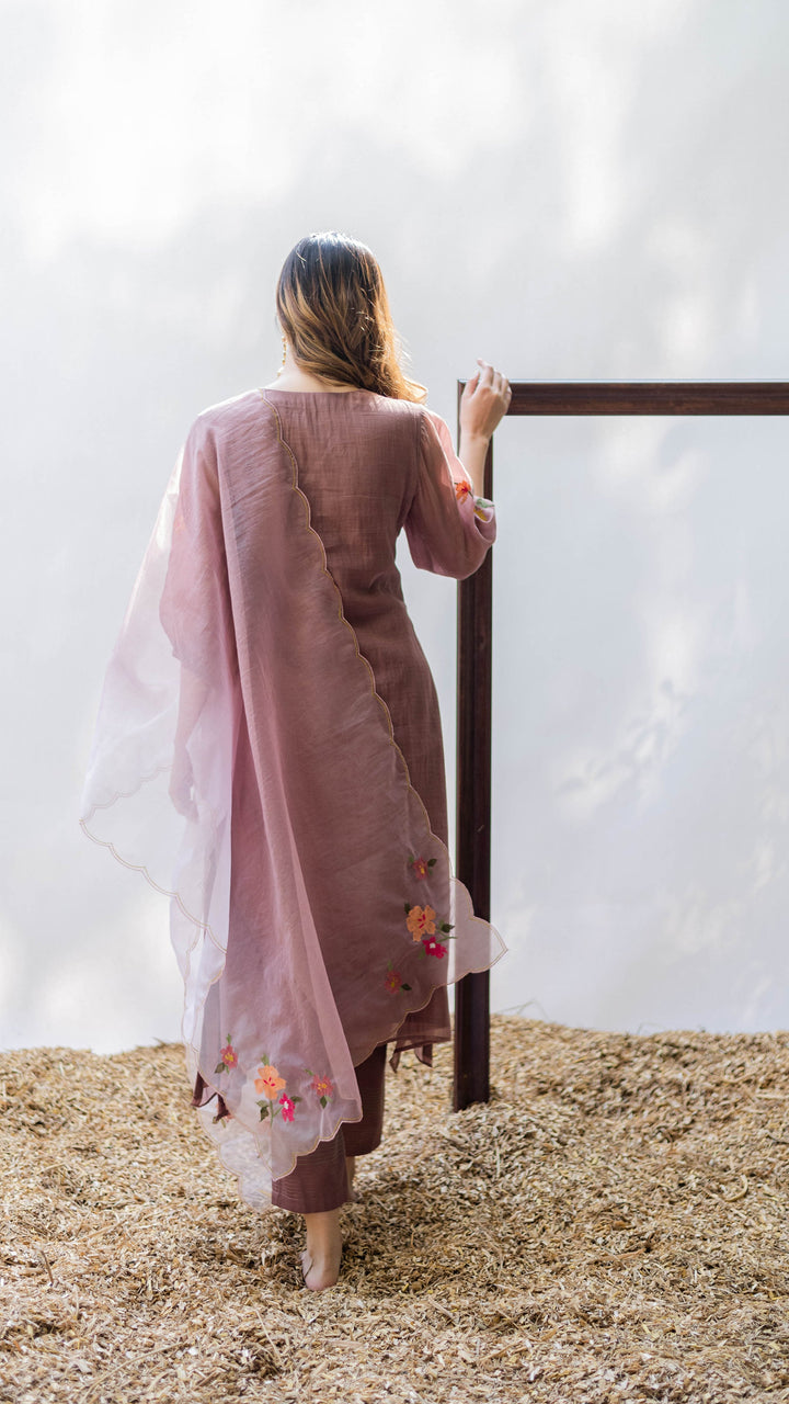 Zooni Tunic Set (Badami)