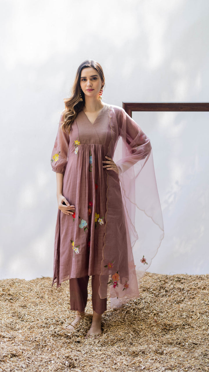 Zooni Tunic Set (Badami)