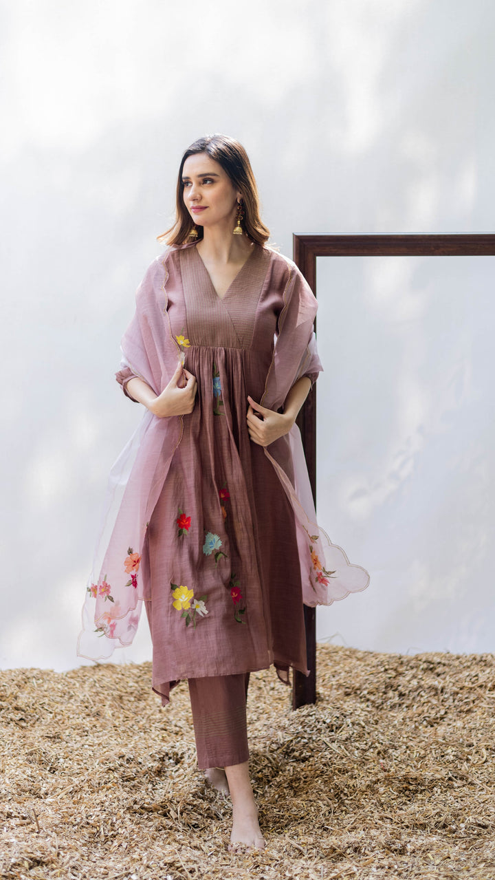 Zooni Tunic Set (Badami)