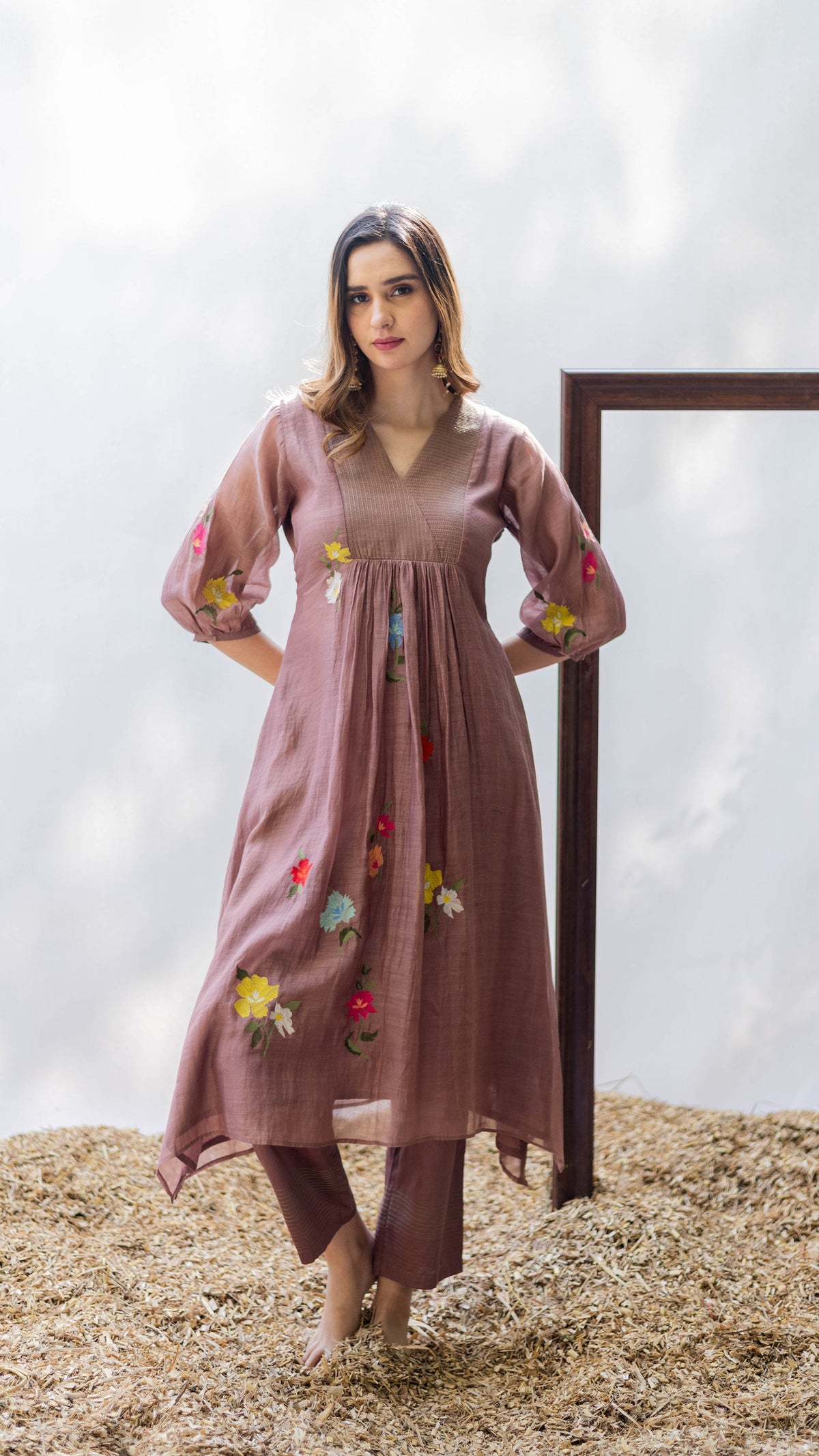 Zooni Tunic Set (Badami)