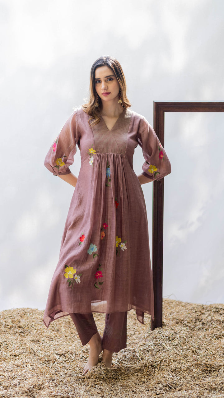 Zooni Tunic Set (Badami)