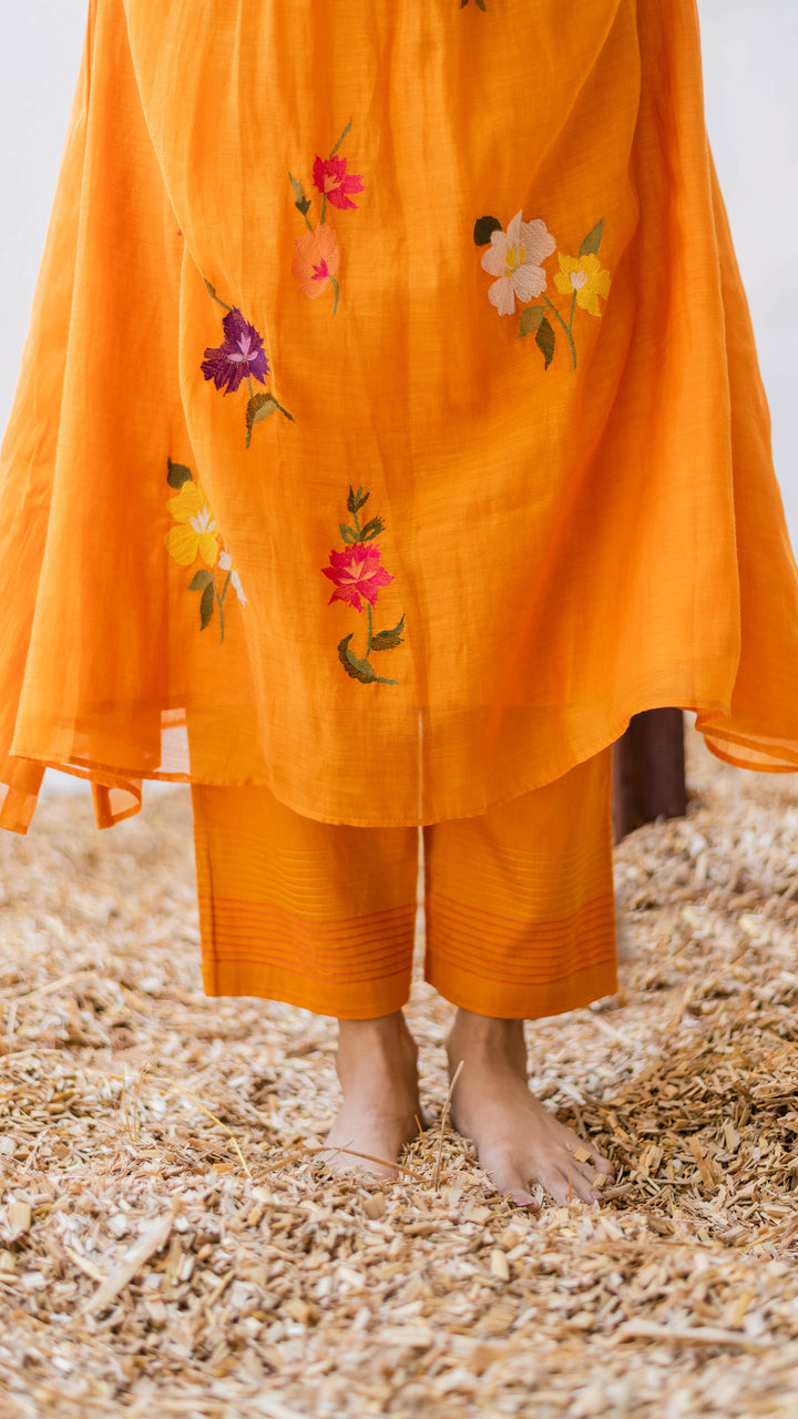 Zooni Tunic Set (Narangi)