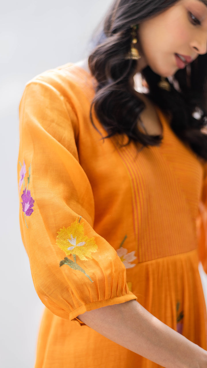 Zooni Tunic Set (Narangi)