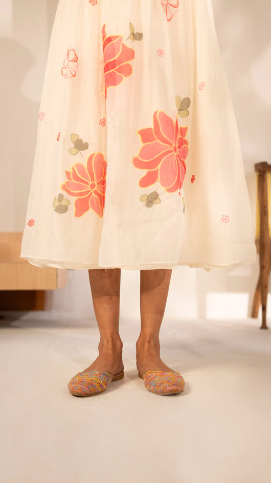 Zoya Tunic Set (Off-White)