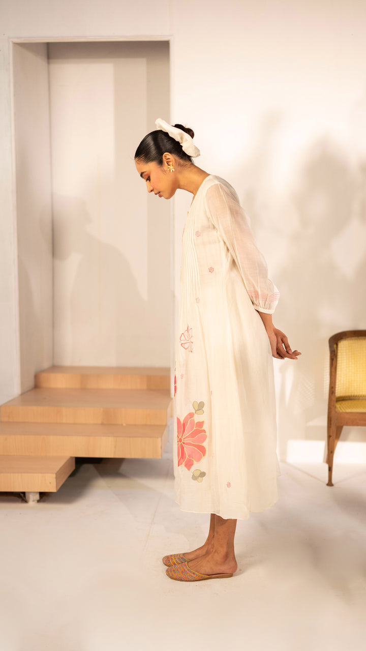 Zoya Tunic Set (Off-White)