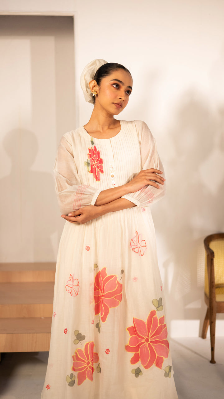 Zoya Tunic Set (Off-White)