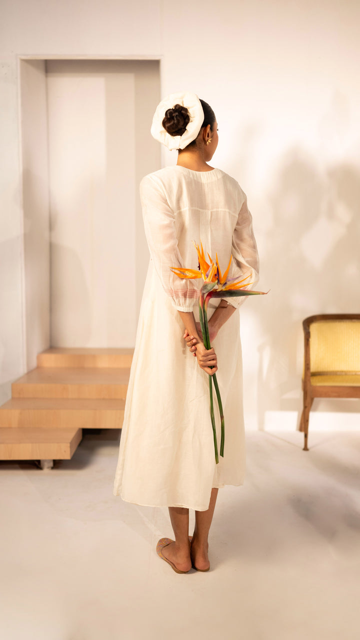 Zoya Tunic Set (Off-White)