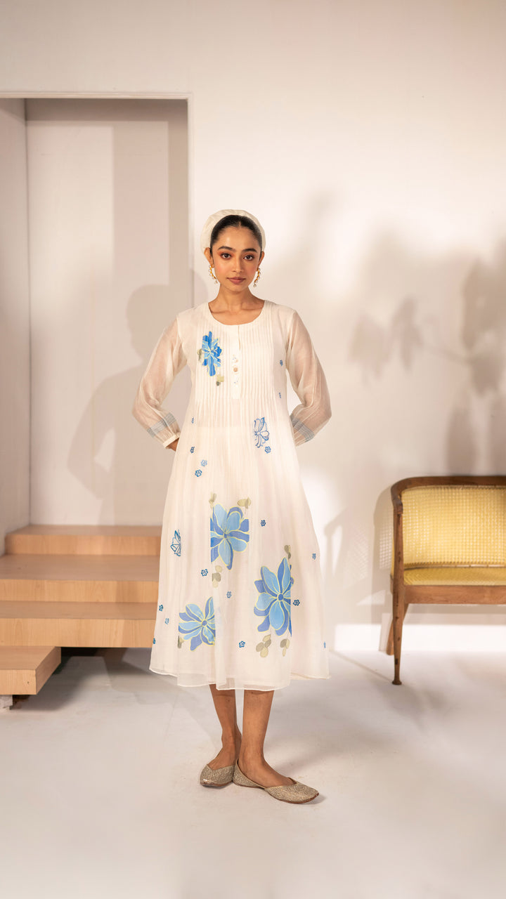 Zoya Tunic Set (Off-White)