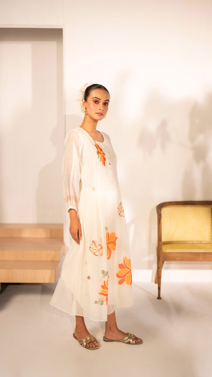 Zoya Tunic Set (Off-White)
