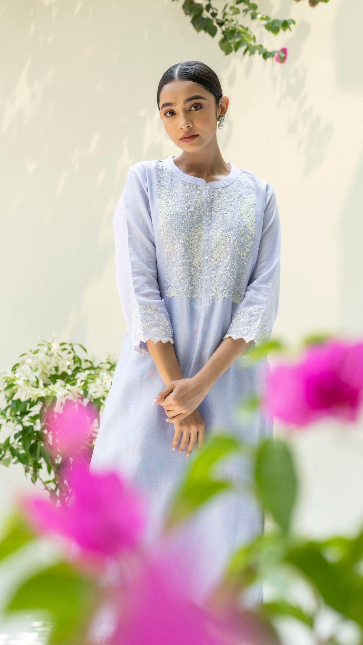 Fiza Kurta Set (Lavender)