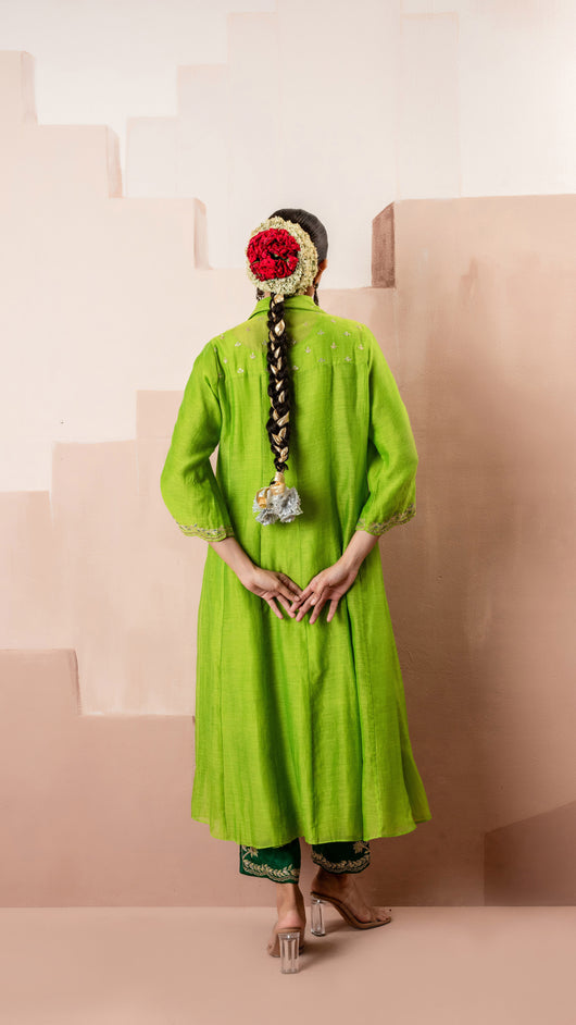 Tara Jacket Set (Green)