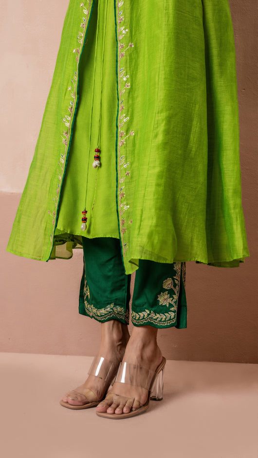 Tara Jacket Set (Green)