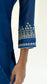 Dastak Kurta Set (Sapphire Blue)