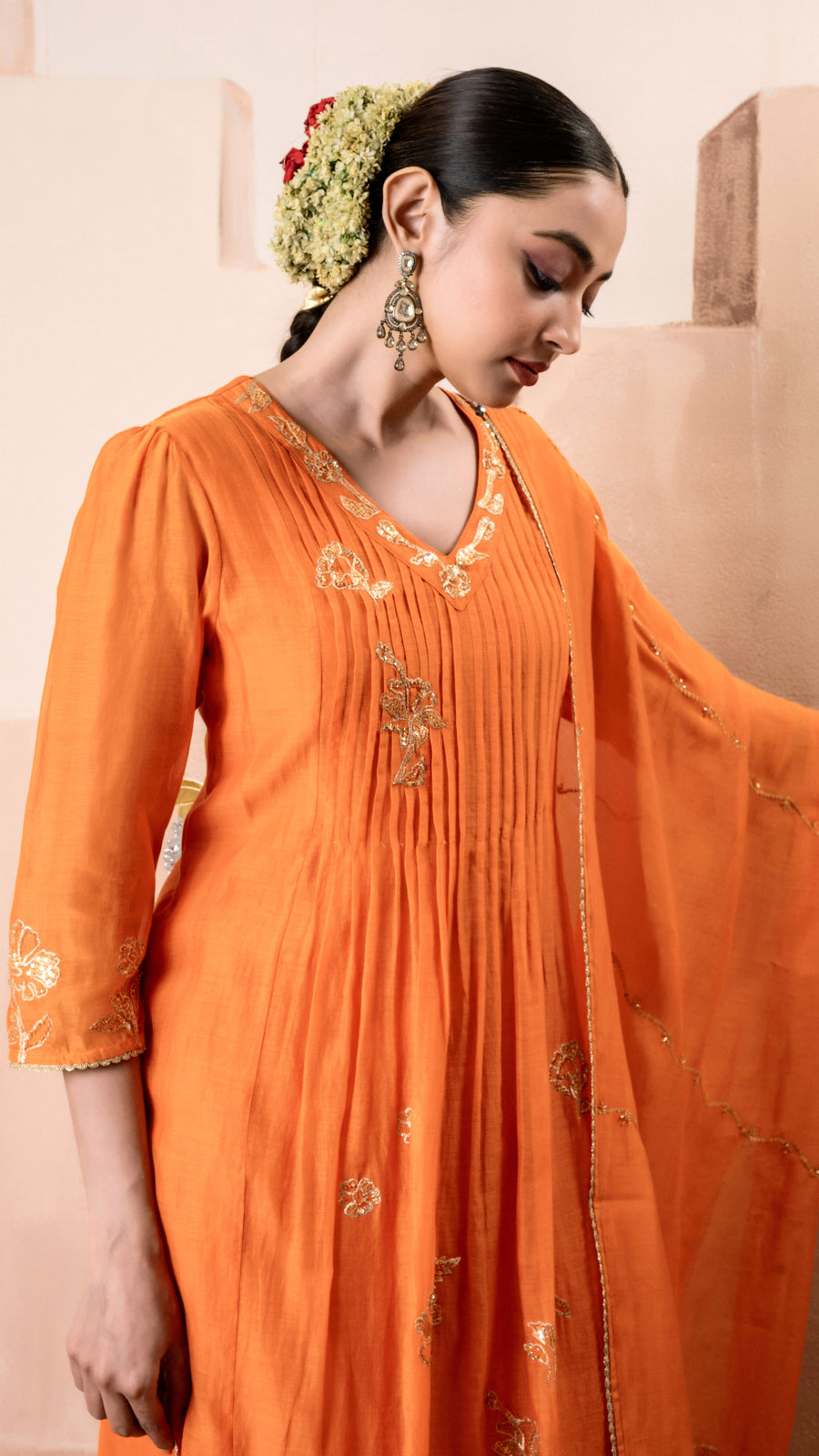 Gul A-line Kurta Set