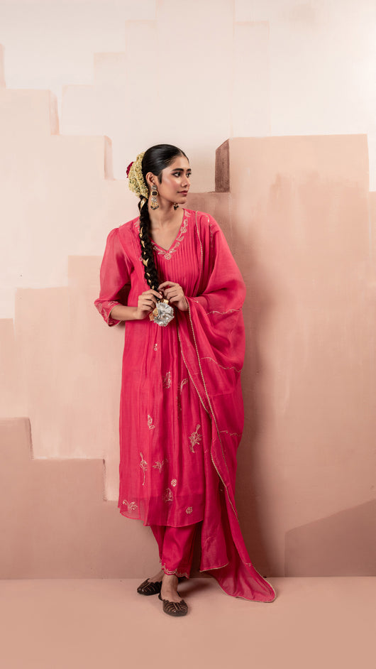 Gul A-line Kurta Set