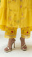 Soch Side-gather Anarkali Set (Sunshine Yellow)