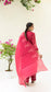 Parchhai Kurta Set (Dusty Red)