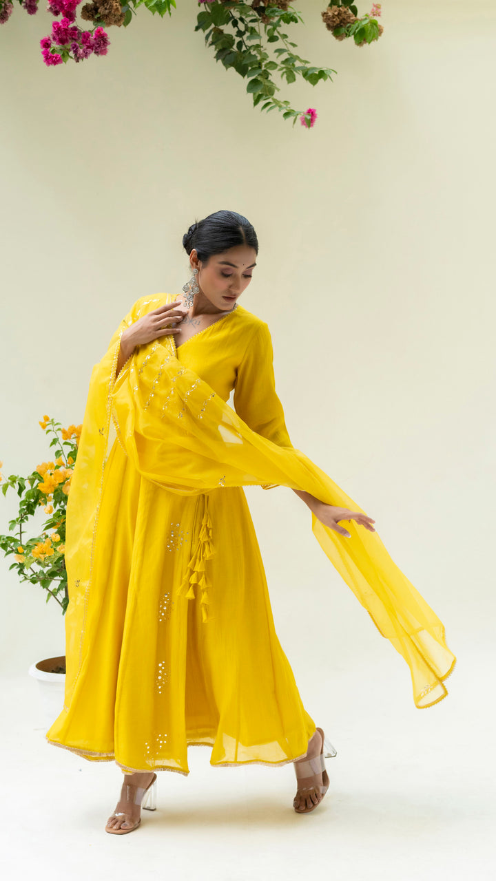 Muskat Angrakha Set (Tuscany Yellow)