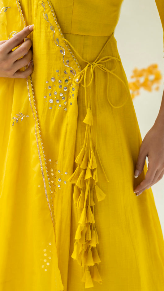 Muskat Angrakha Set (Tuscany Yellow)